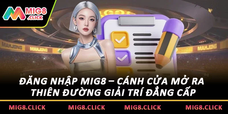 Đăng Nhập MIG8 – Cánh Cửa Mở Ra Thiên Đường Giải Trí Đẳng Cấp
