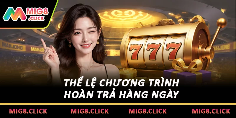 Thể lệ chương trình hoàn trả hàng ngày